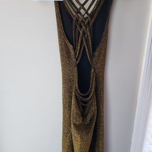 Cross-Back Party Dress